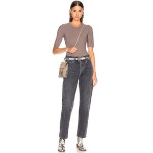 GOLDSIGN Benefit High Rise Relaxed Straight